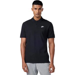 Nike Men's Black/White Pique Polo - Clothing Activewear Tops Nike Men's Black/White Pique Polo - Clothing Activewear Tops