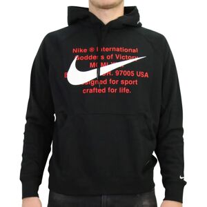 Nike S Hoodie - Sweatshirt - Black/White - S Nike S Hoodie - Sweatshirt - Black/White - S