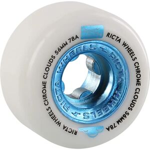 Ricta Chrome Clouds Azul Blanco - Ruedas para Patineta Ricta Chrome Clouds Azul Blanco - Ruedas para Patineta