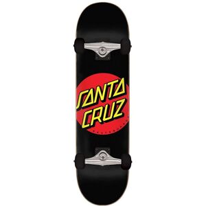Santa Cruz Classic Dot Full 8" Black Skateboard - Skateboard Santa Cruz Classic Dot Full 8" Black Skateboard - Skateboard