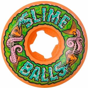 Roues de skateboard Fish Balls de Slime Balls - 56mm 99A - Orange - Publicité Roues de skateboard Fish Balls de Slime Balls - 56mm 99A - Orange - Publicité