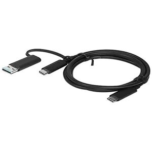 Lenovo USB-C Cable 1M 10Gbps Data & 100W Charging - Black Lenovo USB-C Cable 1M 10Gbps Data & 100W Charging - Black