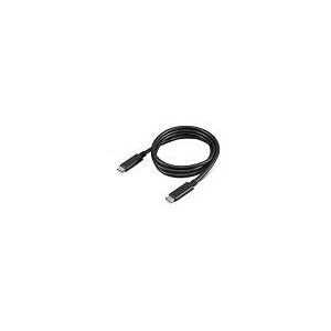 Lenovo USB-C Cable 1M Black - Data & Charging Lenovo USB-C Cable 1M Black - Data & Charging