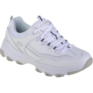 Chaussures Skechers Unabashed en Blanc - Chaussures - Publicité Chaussures Skechers Unabashed en Blanc - Chaussures - Publicité