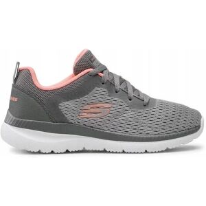 Skechers Bountiful Quick Path Leichte Turnschuhe Grau/Coral - Turnschuhe Skechers Bountiful Quick Path Leichte Turnschuhe Grau/Coral - Turnschuhe