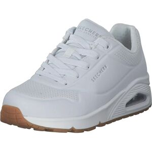 Skechers White/Navy/Red Uno-Stand on Air Sneakers - Sneakers Skechers White/Navy/Red Uno-Stand on Air Sneakers - Sneakers