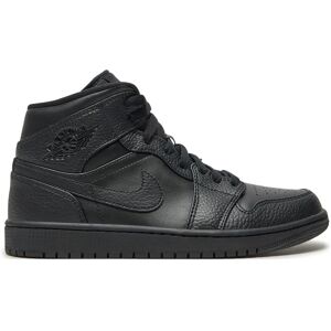 Nike Jordan 1 Mid Triple Black - Zapatillas Nike Jordan 1 Mid Triple Black - Zapatillas