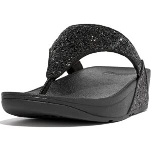 Fitflop Lulu Glitter Toe-Thongs - black Fitflop Lulu Glitter Toe-Thongs - black