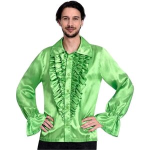 Amscan Model 9907012 Lime Green Satin Adult Male Costume Amscan Model 9907012 Lime Green Satin Adult Male Costume