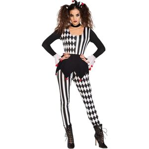 Amscan Harlequin Gøgler Kostüm - Karnevalskostüm Amscan Harlequin Gøgler Kostüm - Karnevalskostüm
