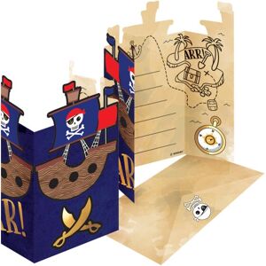 Amscan 9909920 Invitations Anniversaire Pirate - Lot de 8 - Publicité Amscan 9909920 Invitations Anniversaire Pirate - Lot de 8 - Publicité