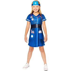 Amscan Model 9910160 Blue Nurse Costume for Kids 3-4 - Costumes Amscan Model 9910160 Blue Nurse Costume for Kids 3-4 - Costumes