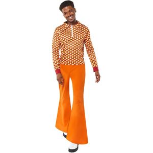 Amscan Amscan Freddy Orange Retro Costume - 70s Men’s Party Wear Amscan Amscan Freddy Orange Retro Costume - 70s Men’s Party Wear