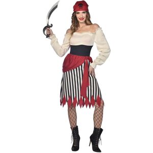 Amscan Räddhågsen Piratdam - Svart-Vit-Röd - Karneval & Maskerad Amscan Räddhågsen Piratdam - Svart-Vit-Röd - Karneval & Maskerad