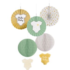 Amscan 9913155 Dekoracje na imprezę - Wiszące dekoracje na Baby Shower Amscan 9913155 Dekoracje na imprezę - Wiszące dekoracje na Baby Shower