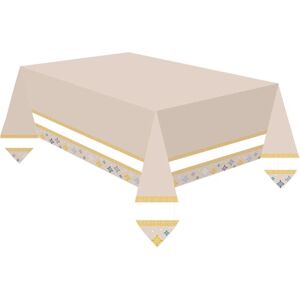 Amscan 9913391 beige wegwerp papieren tafelkleed - Tafelkleed Amscan 9913391 beige wegwerp papieren tafelkleed - Tafelkleed