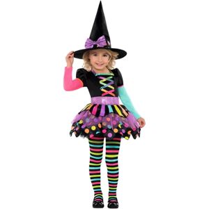 Costume de Sorcière Coloré pour Enfants - Amscan International - 8-10 Ans - Halloween & Carnaval - Publicité Costume de Sorcière Coloré pour Enfants - Amscan International - 8-10 Ans - Halloween & Carnaval - Publicité