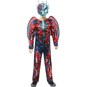 Amscan Red Dragon Kids Costume with Wings - Costume Amscan Red Dragon Kids Costume with Wings - Costume