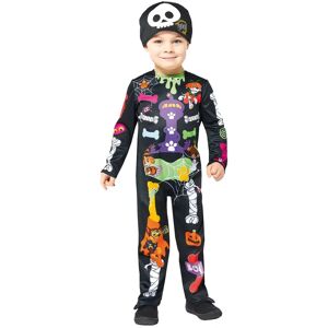 Costume Halloween scheletro Paw Patrol - Bambini 1-6 anni Costume Halloween scheletro Paw Patrol - Bambini 1-6 anni