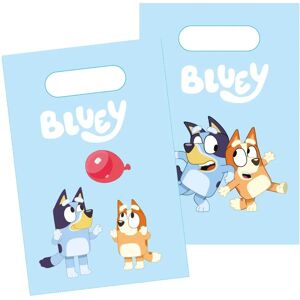 Sacs de fête Bluey en papier - Pack de 8 - Publicité Sacs de fête Bluey en papier - Pack de 8 - Publicité