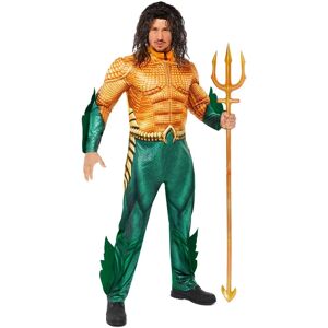Amscan Men Aquaman Costume - Superhero Fancy Dress - Gold - Medium Amscan Men Aquaman Costume - Superhero Fancy Dress - Gold - Medium