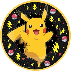 Prato Pokémon Pikachu 23cm 8pk - Prato Prato Pokémon Pikachu 23cm 8pk - Prato