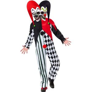 Amscan - Two Face Harlekin Horror - Rosso - XL - Costume Amscan - Two Face Harlekin Horror - Rosso - XL - Costume