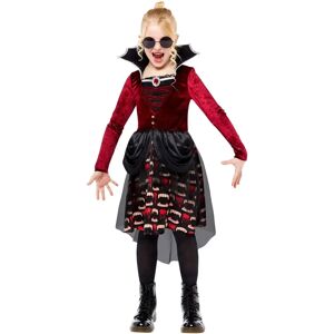 Vestito Miss Vampiressa di Amscan - Bambine 4-6 Anni Rosso Vestito Miss Vampiressa di Amscan - Bambine 4-6 Anni Rosso