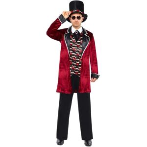 Amscan Monsieur Eduardo Vampir Costume - M Red - Halloween & Carnival Amscan Monsieur Eduardo Vampir Costume - M Red - Halloween & Carnival