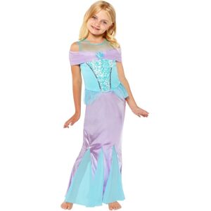 Amscan Mermaid Costume - Girl 3-4 Years - Purple-Turquoise Costume Amscan Mermaid Costume - Girl 3-4 Years - Purple-Turquoise Costume
