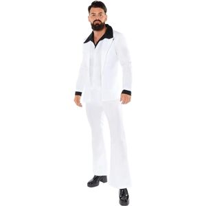 Amscan White 70s Disco Party Suit - Party Costume Amscan White 70s Disco Party Suit - Party Costume
