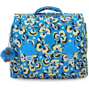 Kipling Iniko Leopard Floral Blue Backpack - Backpack Kipling Iniko Leopard Floral Blue Backpack - Backpack