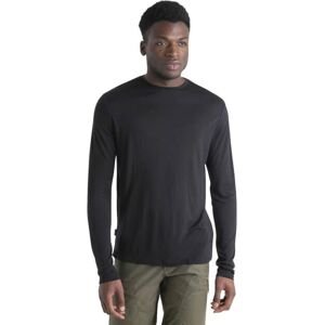 Icebreaker Mens Merino 125 Cool-Lite Sphere III LS Tee - Black - Long Sleeve T-Shirt Icebreaker Mens Merino 125 Cool-Lite Sphere III LS Tee - Black - Long Sleeve T-Shirt