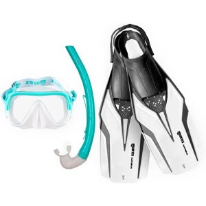 Conjunto de Snorkel Transparente Mares Nateeva Keewee - 1 Conjunto de Snorkel Transparente Mares Nateeva Keewee - 1