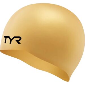 Gorro de Natación Sin Arrugas de Silicona TYR - Oro - Mujeres Gorro de Natación Sin Arrugas de Silicona TYR - Oro - Mujeres