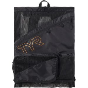 Mochila de malla TYR Elite Team 40L - Edición limitada Negro/Oro Mochila de malla TYR Elite Team 40L - Edición limitada Negro/Oro