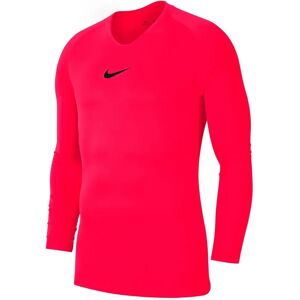 Capa base Nike Rojo Carmesí - Soporte de compresión Capa base Nike Rojo Carmesí - Soporte de compresión