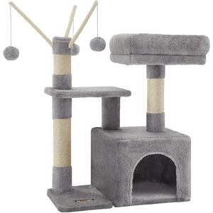 Feandrea Padded Perch Cat Tree - 72 cm, Light Grey Feandrea Padded Perch Cat Tree - 72 cm, Light Grey