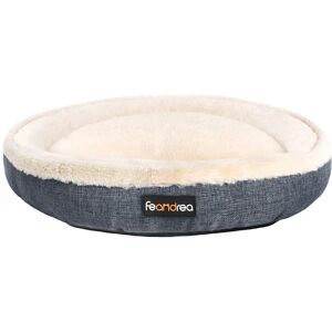 Feandrea Dog Bed - Donut Shape - Ø 75 cm - Dark Gray Feandrea Dog Bed - Donut Shape - Ø 75 cm - Dark Gray