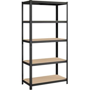 Songmics Black Heavy-Duty Shelving - 50x100x200cm - Shelving / Rack Songmics Black Heavy-Duty Shelving - 50x100x200cm - Shelving / Rack