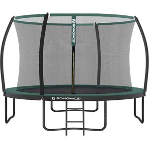 SONGMICS Green 12ft Round Trampoline with Safety Net - Trampoline SONGMICS Green 12ft Round Trampoline with Safety Net - Trampoline
