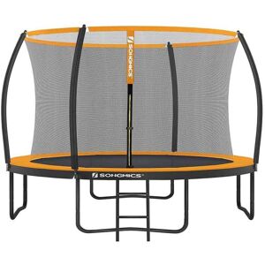 SONGMICS 12ft Round Trampoline with Safety Net - Garden Equipment SONGMICS 12ft Round Trampoline with Safety Net - Garden Equipment