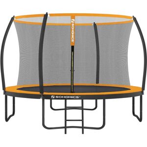 Trampoline rond SONGMICS de 12 piés avec filet de sécurité - Publicité Trampoline rond SONGMICS de 12 piés avec filet de sécurité - Publicité