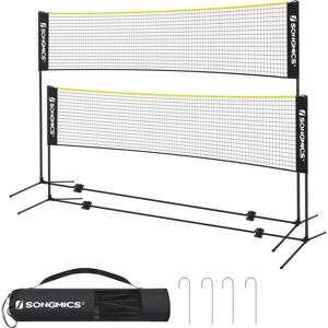 SONGMICS 4m Badminton Tennis Net - Portable, Adjustable, Steel Frame SONGMICS 4m Badminton Tennis Net - Portable, Adjustable, Steel Frame