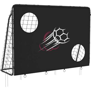 Songmics Black Football Goal - Quick Assembly Songmics Black Football Goal - Quick Assembly