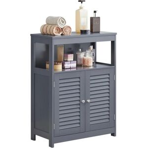 Vasagle Bathroom Cabinet - Gray - Storage Organizer Rack - Bathroom & Kitchen Storage Vasagle Bathroom Cabinet - Gray - Storage Organizer Rack - Bathroom & Kitchen Storage