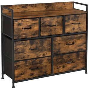 Songmics LTS137B01 Dulap Industrial Rustic cu 7 Sertare Songmics LTS137B01 Dulap Industrial Rustic cu 7 Sertare