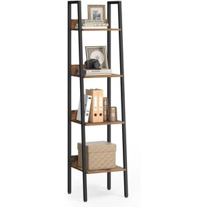 VASAGLE 4-Tier Ladder Shelf - Bookcase Storage Steel Frame VASAGLE 4-Tier Ladder Shelf - Bookcase Storage Steel Frame