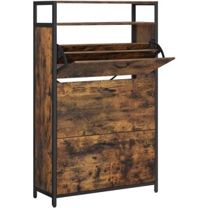 Armadio scarpe VASAGLE con 3 sportelli - Per 15-24 paia Armadio scarpe VASAGLE con 3 sportelli - Per 15-24 paia