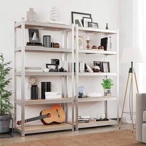 SONGMICS Steel Shelving Unit - Adjustable & Heavy Duty - 200x100x50cm SONGMICS Steel Shelving Unit - Adjustable & Heavy Duty - 200x100x50cm